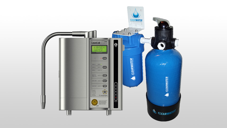 Kangen plus whole house water filter system